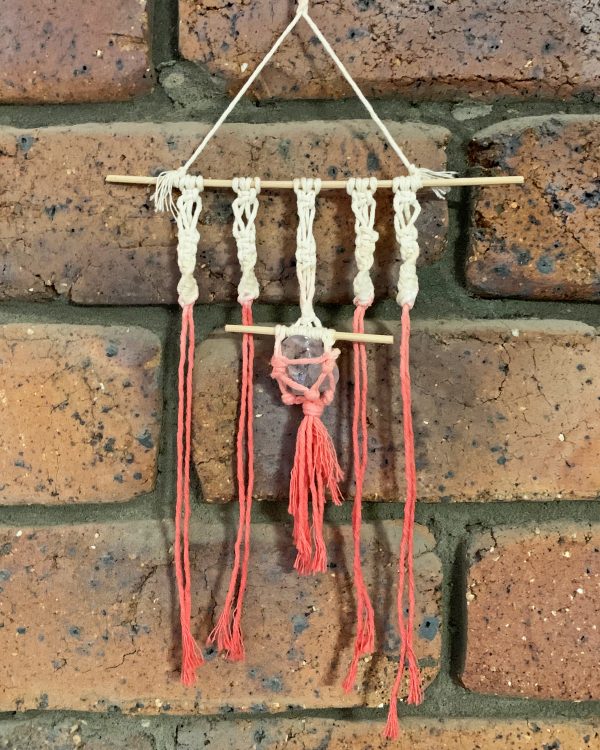 Tibetan Quartz Fire Macrame - Image 2