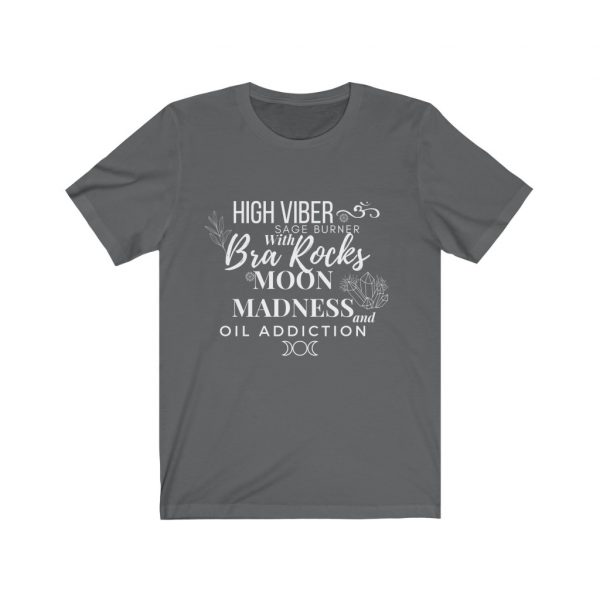 High Viber Short Sleeve Tee | Spiritual Design Unisex T-shirt | Gifts for Energy Healers | Meditation Apparel | Yoga Top | Witchy Clothes - Image 8