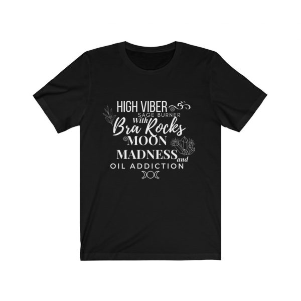 High Viber Short Sleeve Tee | Spiritual Design Unisex T-shirt | Gifts for Energy Healers | Meditation Apparel | Yoga Top | Witchy Clothes - Image 3