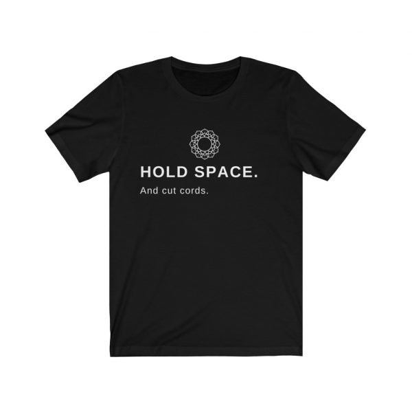 Hold Space Short Sleeve Tee | Spiritual Design Unisex T-shirt | Gifts for Energy Healers | Meditation Apparel | Yoga Top | Witchy Clothes - Image 6