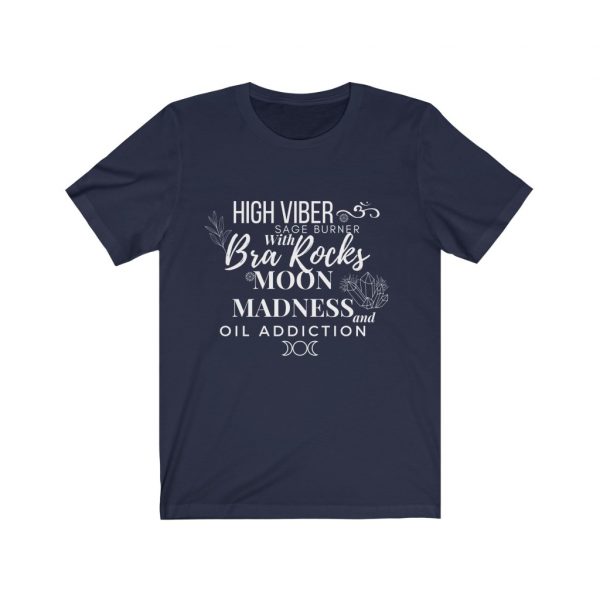 High Viber Short Sleeve Tee | Spiritual Design Unisex T-shirt | Gifts for Energy Healers | Meditation Apparel | Yoga Top | Witchy Clothes - Image 9