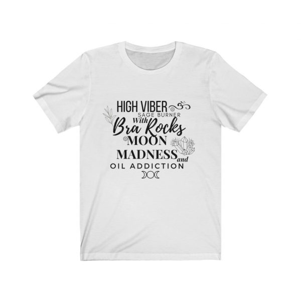 High Viber Short Sleeve Tee | Spiritual Design Unisex T-shirt | Gifts for Energy Healers | Meditation Apparel | Yoga Top | Witchy Clothes - Image 6