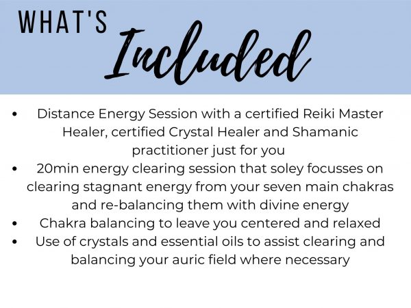 Chakra Cleanse & Re-Balance Energy Session | Reiki Healing - Image 3